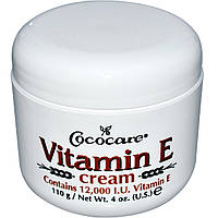 Крем от растяжек с витамином Е, Vitamin E Cream, Cococare, (110 г)