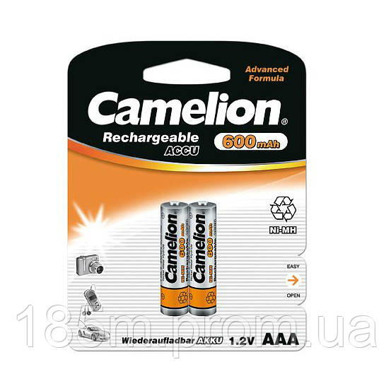 CAMELION AAA HR03 600 mAh Ni-MH blist 2 - фото 1 - id-p39699427