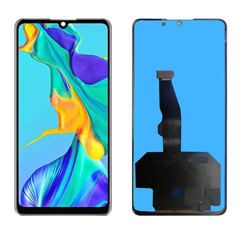 Дисплей телефону для Huawei P30 з сенсорним склом (Чорний) Оригінал