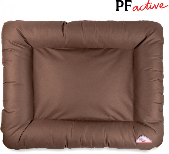 Лежак Pet Fashion "ASKOLD"  для собак "ASKOLD" 4 (бежевий/коричневий) - 80*60*13 см