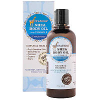 Out of Africa, Unscented Shea Butter Body Oil, 9 fl oz (266 ml)