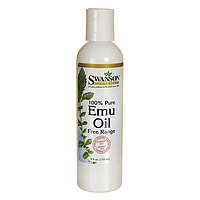 Масло Эму, 100% Pure Emu Oil, Swanson, 4 fl oz (118 мл) жидкий