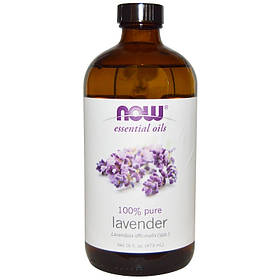 Лавандова олія (Oil Lavender), Now Foods, 473 мл