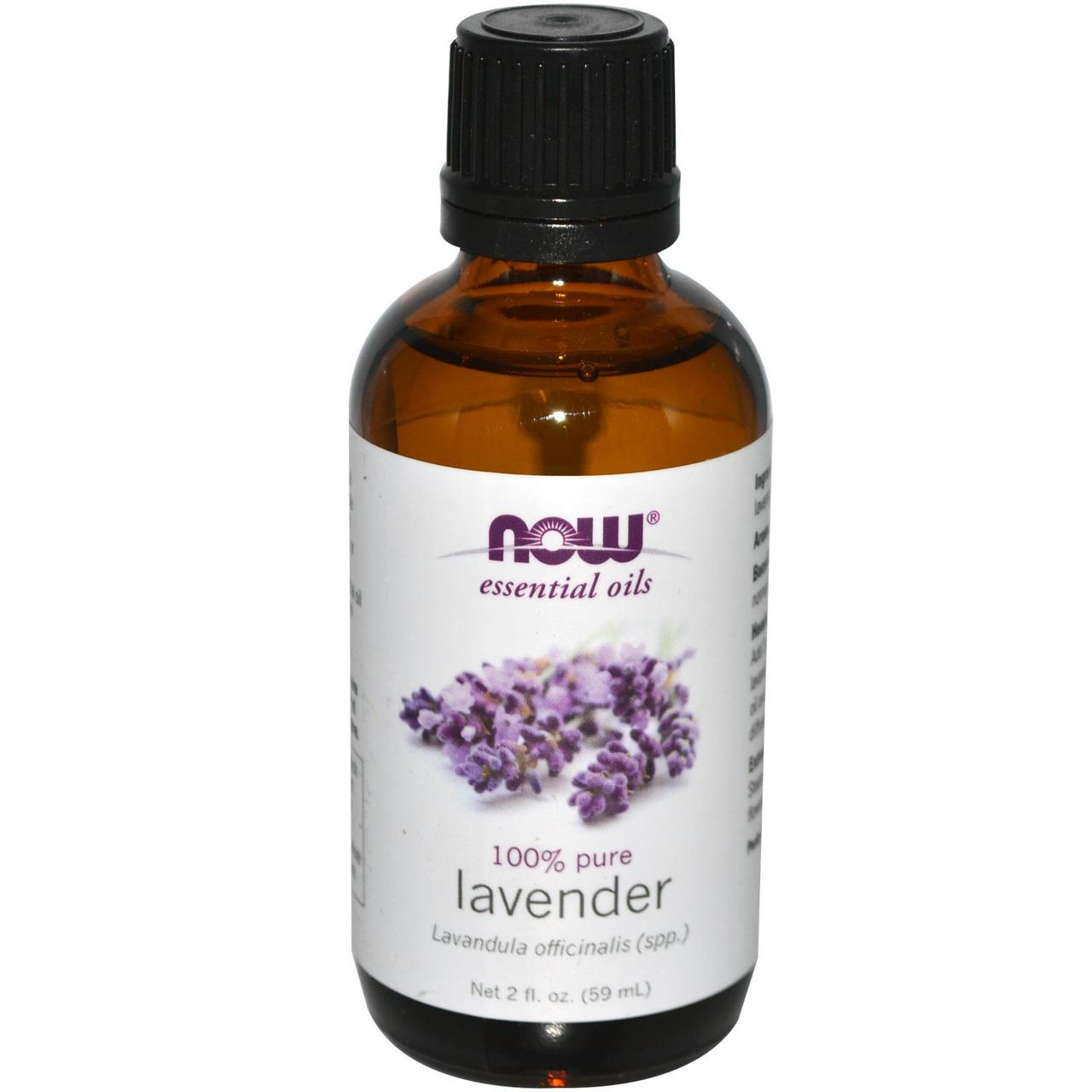 Купить Лавандовое масло (Lavender), Now Foods, 59 мл, цена 933 ₴ — Prom ...