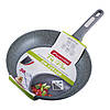 Сковорода Kamille 30см з гранітним покриттям із алюмінію для індукції і газу KM-4291GR, фото 2