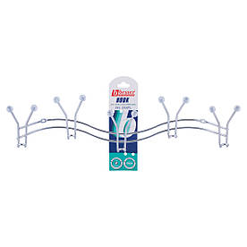 Подвійні гачки Besser 5шт 41см з силіконовим наконечником KM-0925