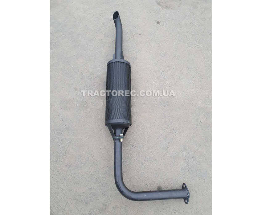 Купить Выхлопная труба, глушитель в сборе с коллектором к мототрактора ...