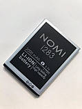 Акумулятор nomi i283, 2000 mAh   Original PRC, фото 4