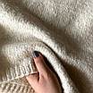 Товста пряжа бейбі альпака в бобіні арт. Piuma Lux від Colore Campionario 160 м білий з паєтками, фото 7