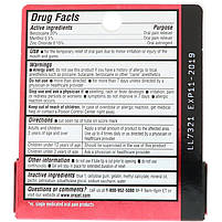 Orajel, Проти сильного зубного болю та болю ясен, медикаментозний гель потрійної дії, 0,25 унці. (7,0 г), фото 2