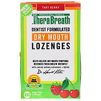 TheraBreath, Dry Mouth Lozenges, Sugar Free, Tart Berry, 100 Lozenges