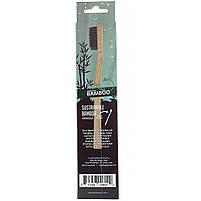 My Magic Mud, Bamboo Toothbrush, Activated Charcoal Infused Soft Bristles, 1 Toothbrush, фото 2
