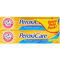 Arm & Hammer, PeroxiCare, Deep Clean Toothpaste, Fresh Mint, Twin Pack, 6.0 oz (170 g) Each