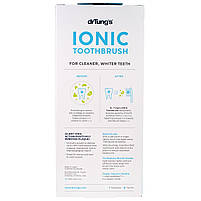 Dr. Tung's, Іонна зубна щітка зі змінною головкою, 1 зубна щітка, 1 змінна головка, фото 3