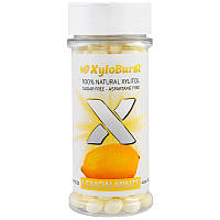 Xyloburst, Мятные леденцы с ксилитолом, лимон, 6,35 унции (180 г), 300 штук