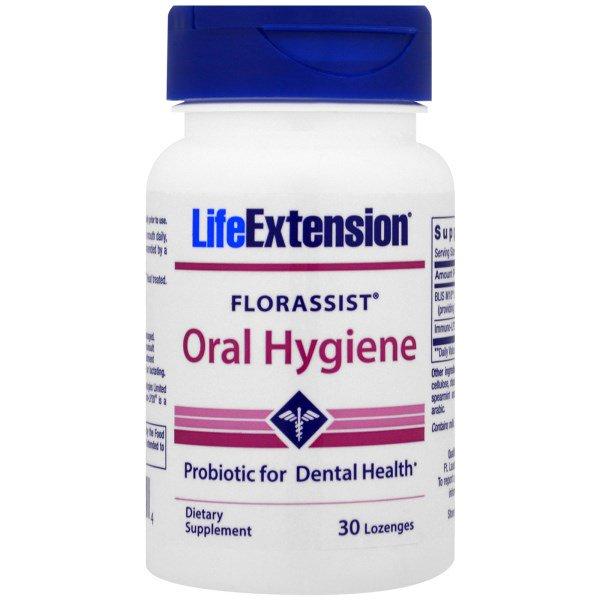 Life Extension, Florassist, засіб гігієни ротової порожнини, 30 пастилок, фото 1