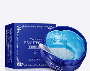 ЗАСТОСУНКИ ШВИДКОСТІ! Гідрогелеві патчі з екстрактом ластівчиного гнізда Images Niacinome Beautecret