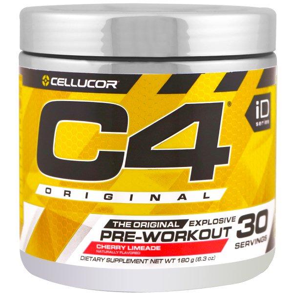 Cellucor, C4 Original для вибухового тренування, перед тренуванням, вишневий лаймад, 6,3 унції (180 г), фото 1