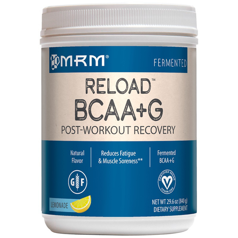 Формула відновлення, смак лимонаду, (BCAA + G Reload, Post-Workout Recovery), MRM, 840 г, фото 1