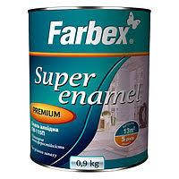 Емаль ПФ-115П 0,9 кг темно-коричнева Farbex