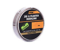 Повідковий матеріал Fox Zig and Floater Hooklink Trans Khaki 10lb 0.26mm 100m