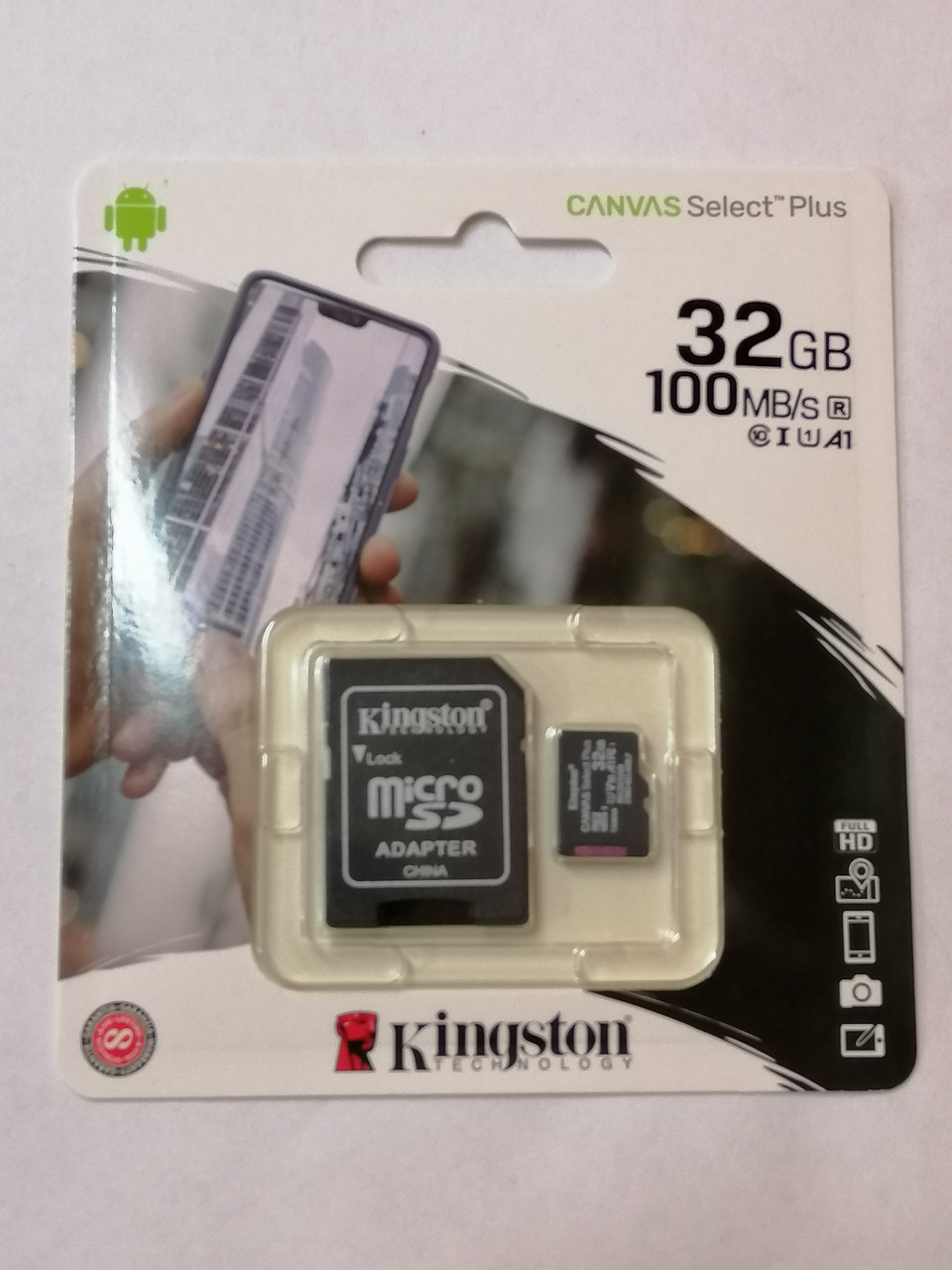 Карта пам'яті Kingston 32Gb