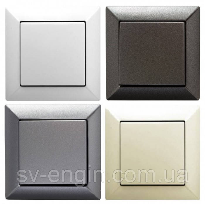 ECO PROFI (JUNG, Німеччина) — вимикачі та розетки, фото 1