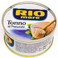 Тунець у власному соку RIO Mare Tonno al Naturale 80 г