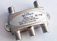 Спутниковый коммутатор 1/4 Sat Integral Т-42