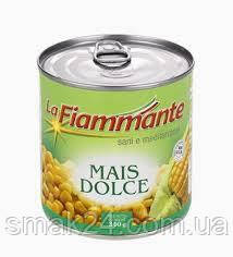 Кукурудза консервована La FIAMMANTE Mais Dolce 340г Італія