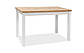Маленький кухонний стіл Adam 100х60см з ДСП дуб Ланселот з білими ніжками Польща, фото 2