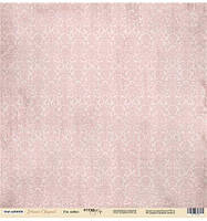 Аркуш однобічного паперу 30x30 Узи любові, колекція Наша весілля від Scrapmir