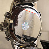 Чоловічі годинники AMST 3022 Metall Silver-Black-Silver, фото 6