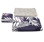 Постільна білизна Королева Ночі (Сатин) | Полуторний комплект | 50х70 |, фото 4