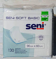 Seni Soft Basic гигиенические впитывающие пеленки 90x60cm 30 штук