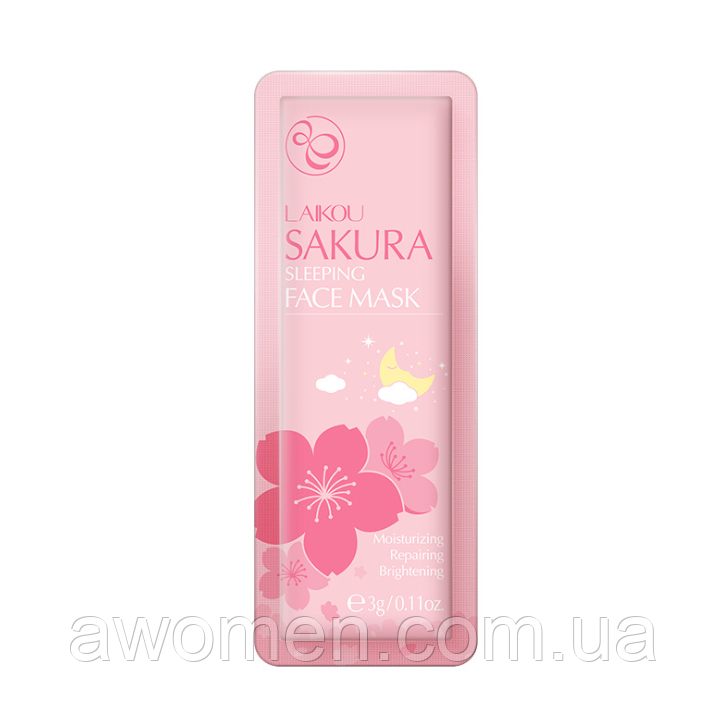 Маска для обличчя Laikou Sakura Sleeping з японською вишнею 3 g