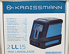 Лазерний рівень KRAISSMANN 2 LLC 15 R, фото 2