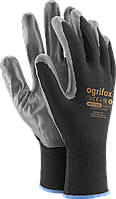 Захисні рукавички з поліестеру з нітриловим покриттям NITRICAR-BS 10 (12 пар)