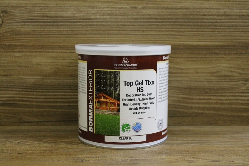 Лак тиксотропний з високим сухим залишком, Top Gel Tixo HS, 750 мл