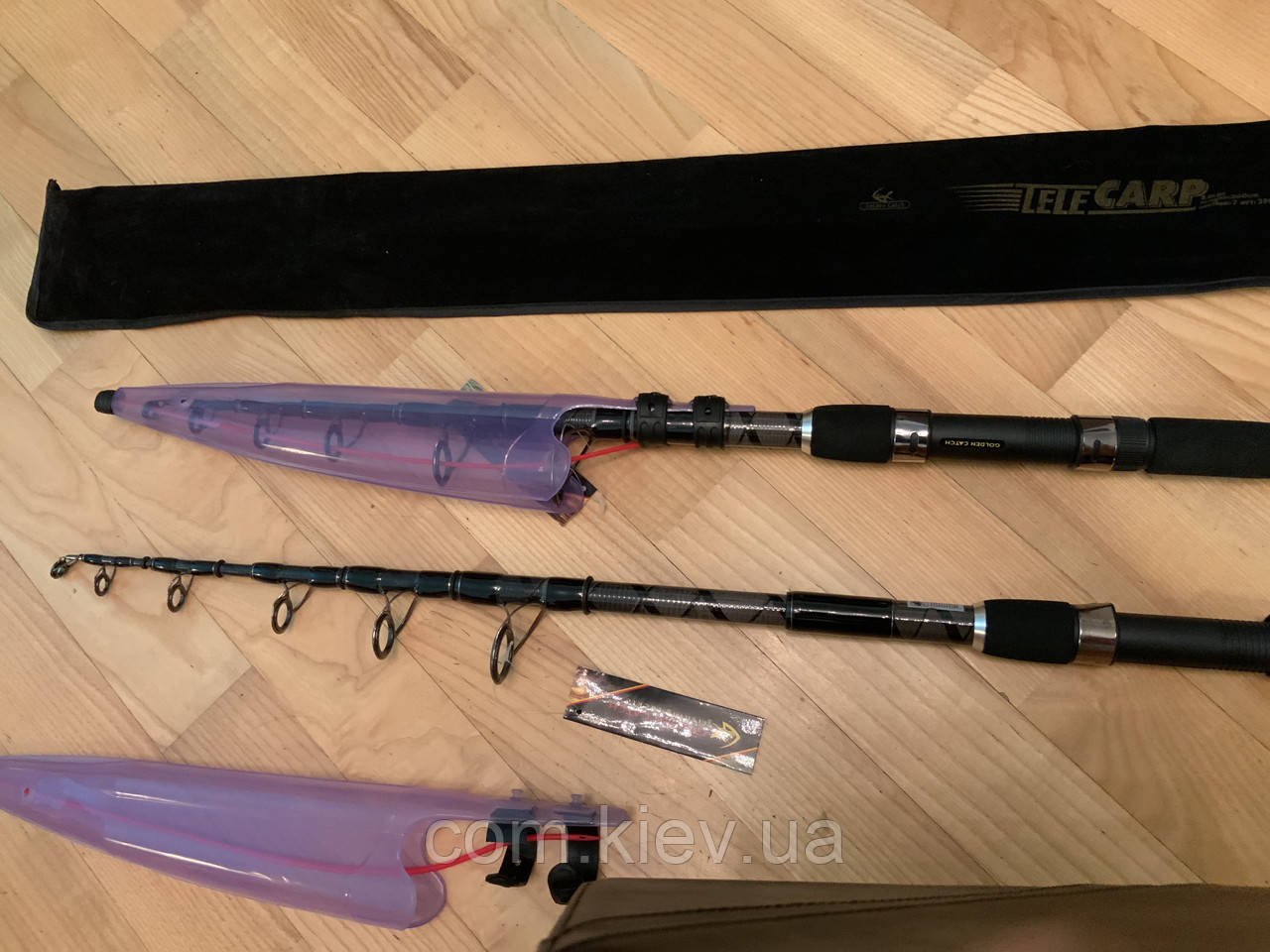 Коропове телескопічне вудлище Tele Carp 3.0 lbs 3.9 м Golden Catch
