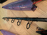 Коропове надійне телескопічне вудлище Tele Carp 3.0lbs 3.9 м Golden Catch, фото 8