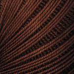 Нитки пряжа для в'язання бавовняна LILY YarnArt Лілі Ярнарт № 0005 - коричневий