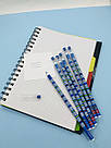 Ручка кулькова Таблиця множення синя, фото 4