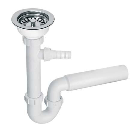 Сифон для кухонної мийки McAlpine HC7+BSW50P