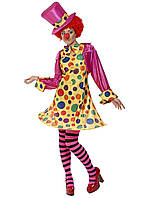 Женский костюм клоуна карнавальный