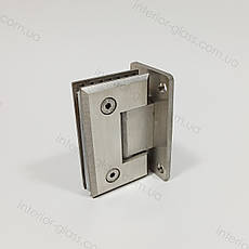 Петля душова скло-стіна HDL-301 SSS матова нержавіюча сталь