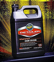 Чистка кузова і дисків від часток металу - Meguiar's Detailer Wheel & Paint Iron Decon 3,79 л. (D180101), фото 4