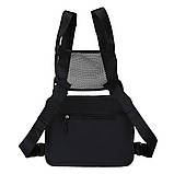 Нагрудна сумка OFFICIAL 0164 чорна, фото 8