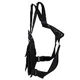 Нагрудна сумка OFFICIAL 0164 чорна, фото 9