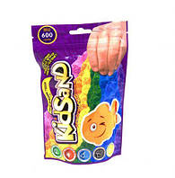 Кинетический песок Danko Toys KidSand в пакете 600 г оранжевый KS-03-02